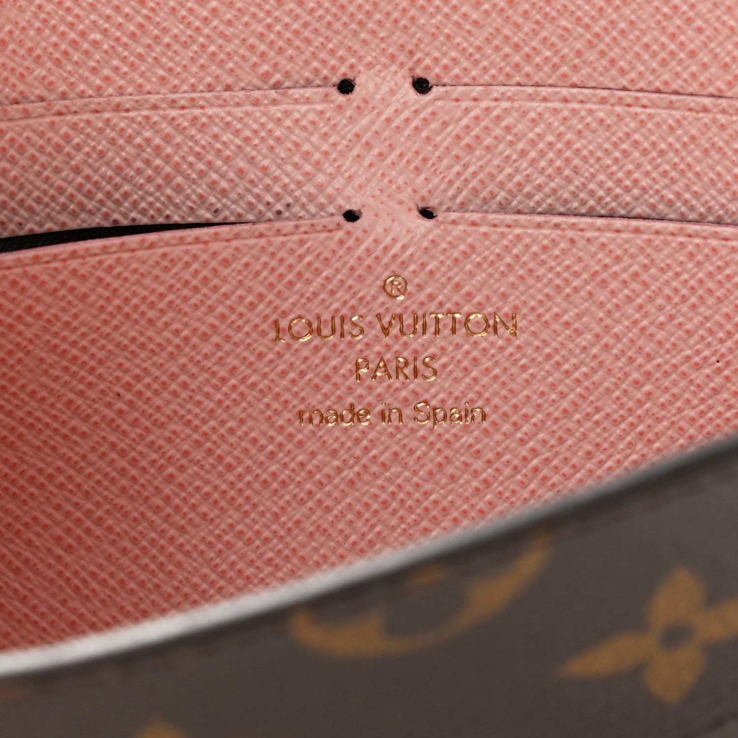 Louis Vuitton Monogram Jeanne Wallet Rose Ballerine 8 of 11