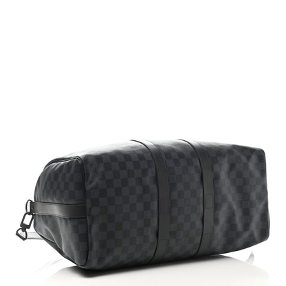 Louis Vuitton Damier Cobalt Keepall Bandouliere 45 5 of 11