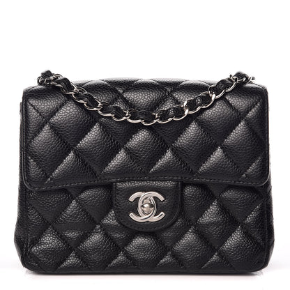 Chanel Caviar Quilted Mini Square Flap Black 1 of 13