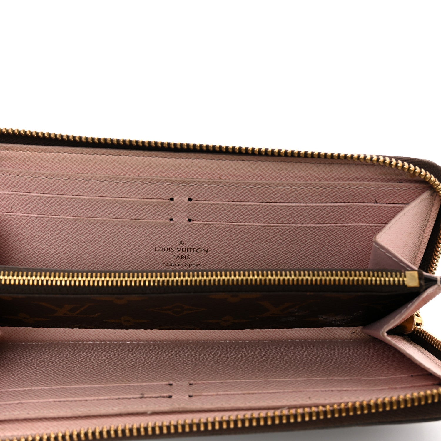 Louis Vuitton Monogram Clemence Wallet Rose Ballerine 5 of 8