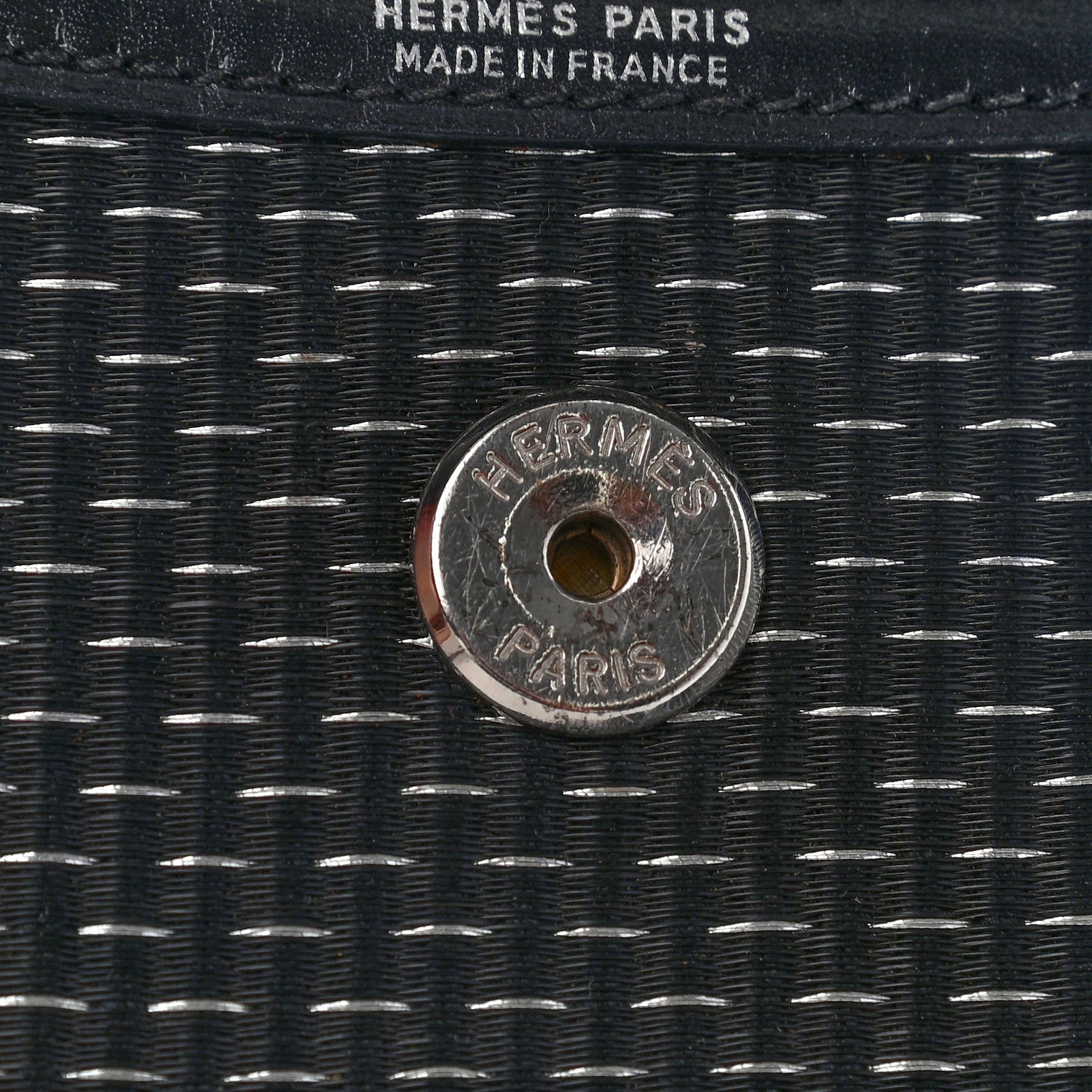 Hermes Pochette Rio Black 7 of 13