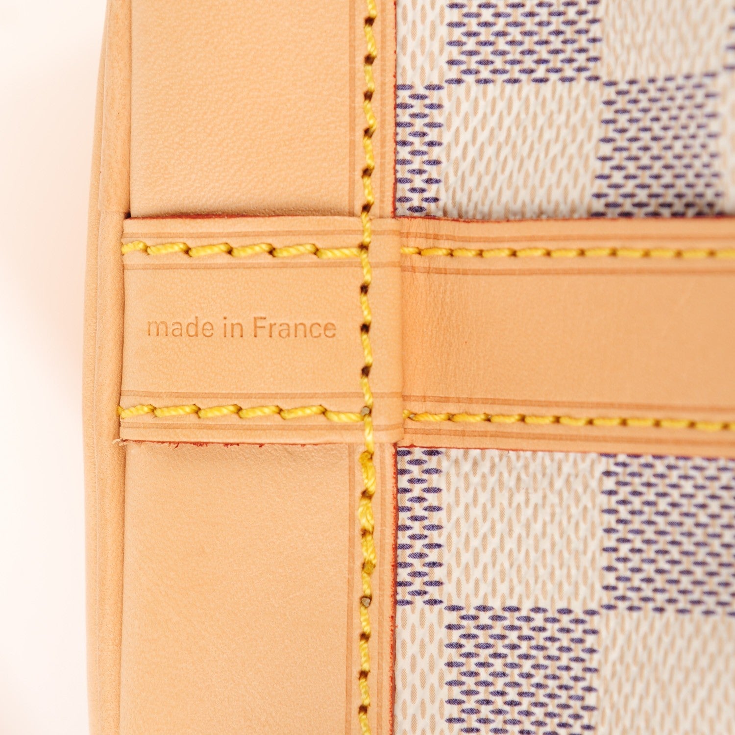 Louis Vuitton Damier Azur Noe BB 8 of 8