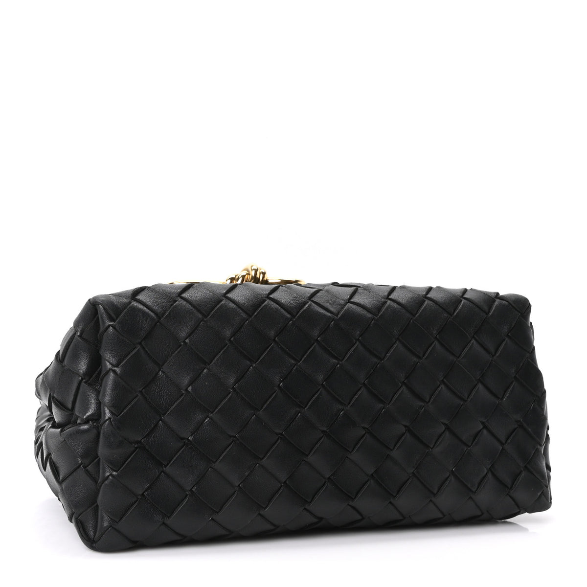 Bottega Veneta Nappa Intrecciato Small Andiamo Shoulder Bag Black 4 of 9