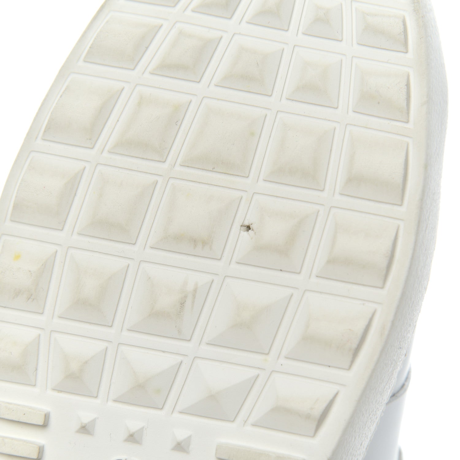 Valentino Garavani Calfskin VLTN Rockstud Open Sneakers 36 White 9 of 26