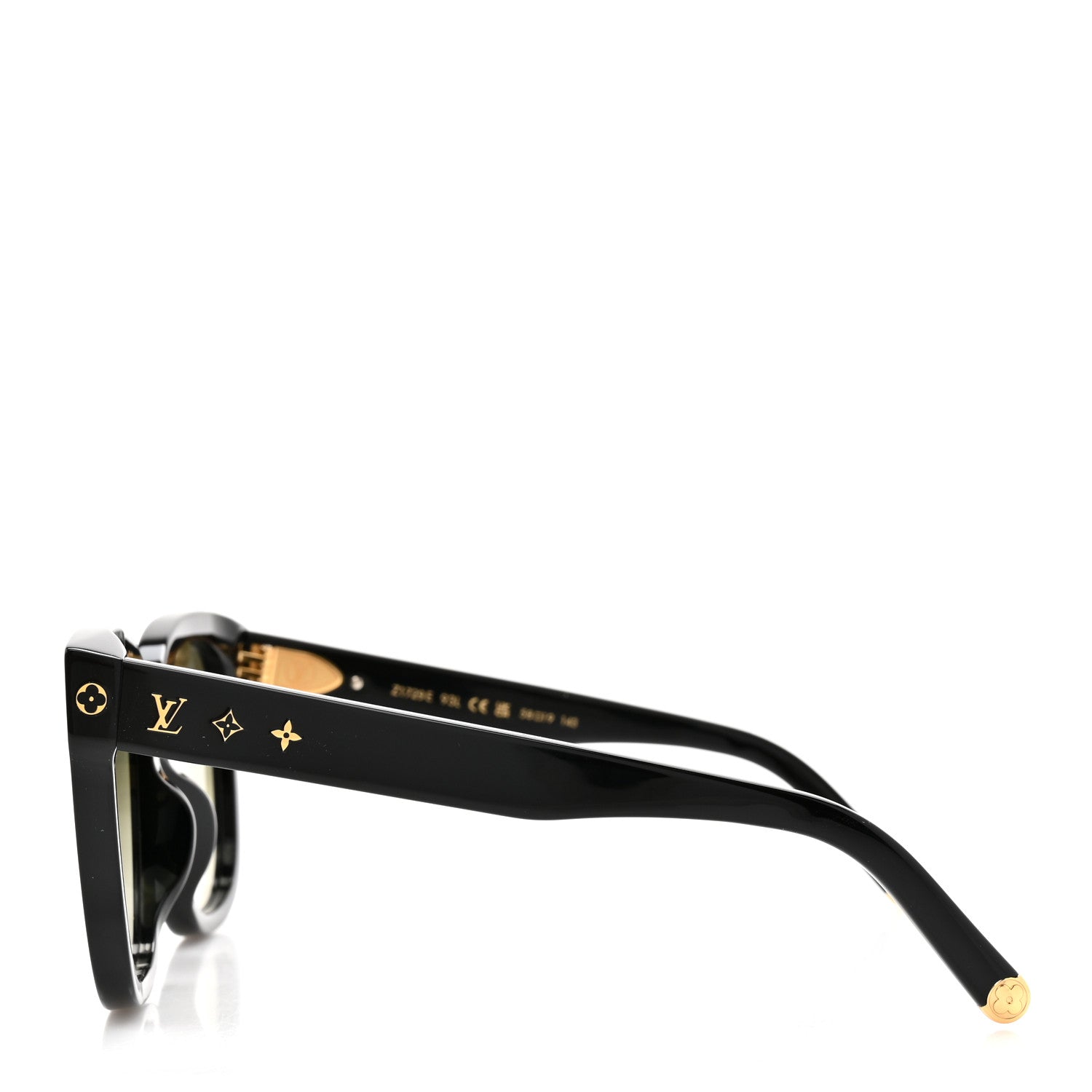 Louis Vuitton Acetate My Monogram Cat Eye Sunglasses Z1729E Black 3 of 8