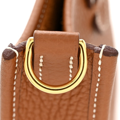 Hermes Taurillon Clemence Evelyne TPM Gold 11 of 11