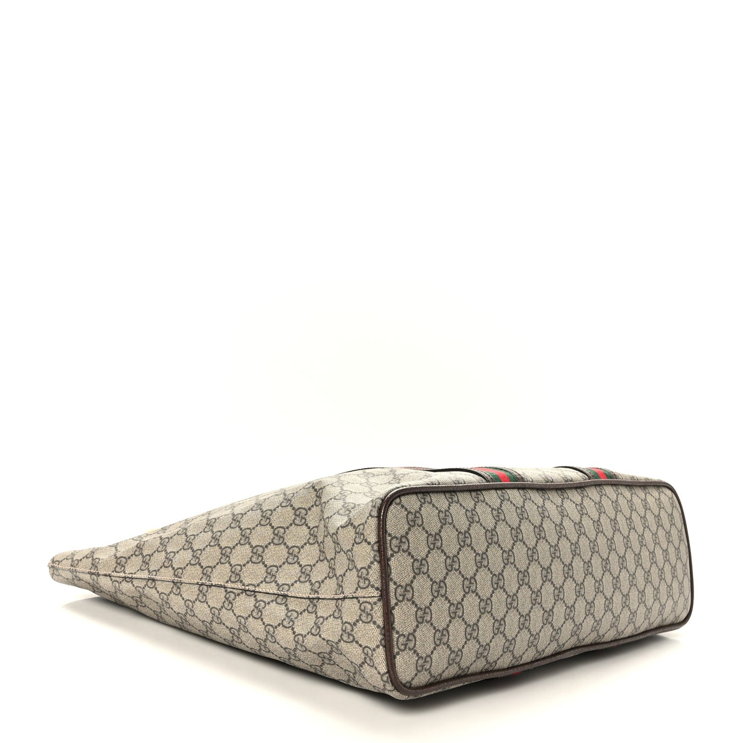 GG Supreme Monogram Web Neo Vintage Tote Beige New Acero Crop