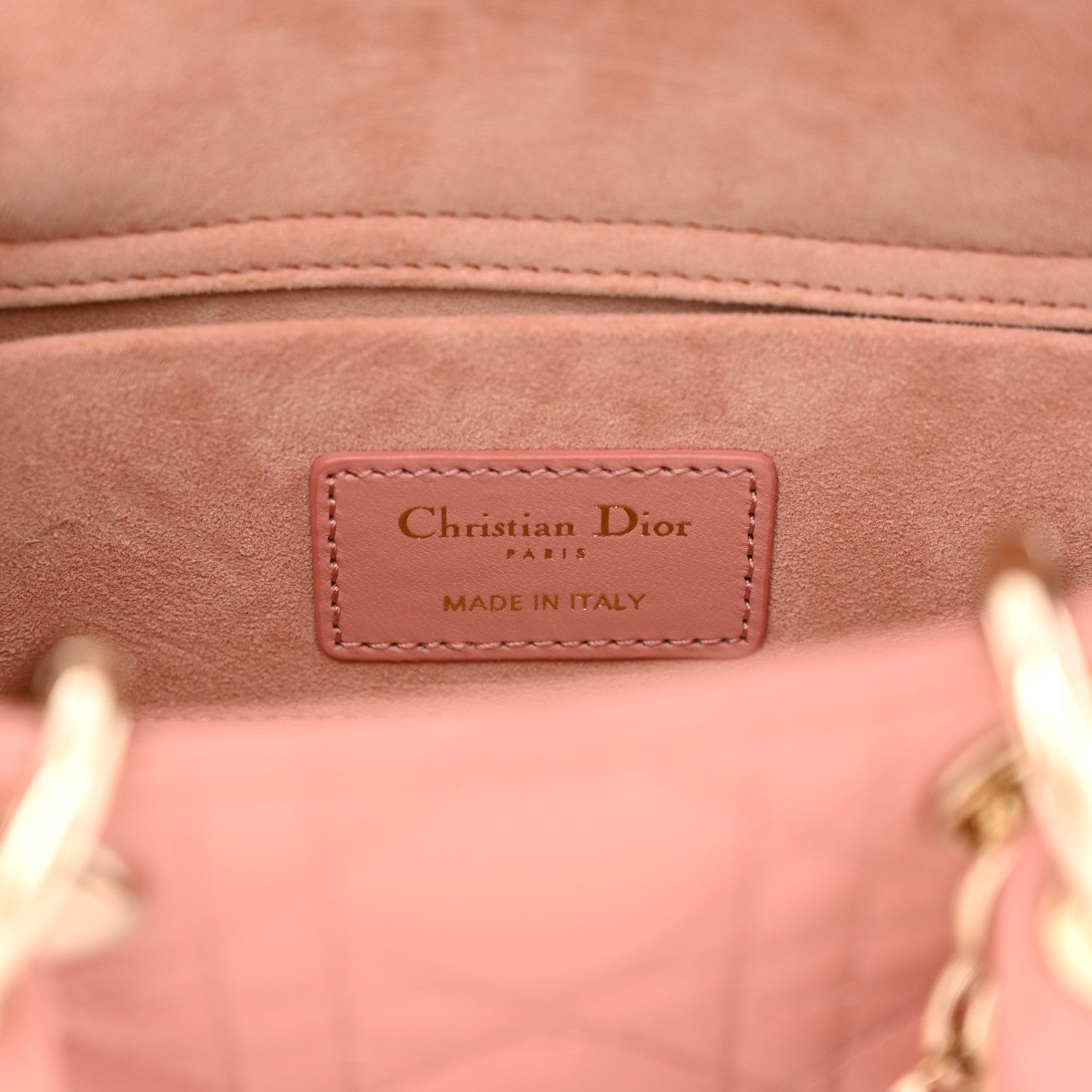 Christian Dior Lambskin Cannage Small Lady D-Joy Light Pink 6 of 12