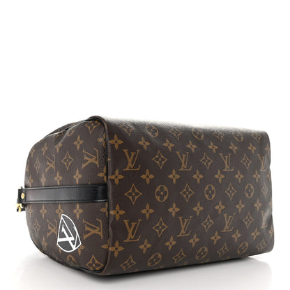 Louis Vuitton Monogram My World Tour Speedy Bandouliere 30 Black 4 of 13