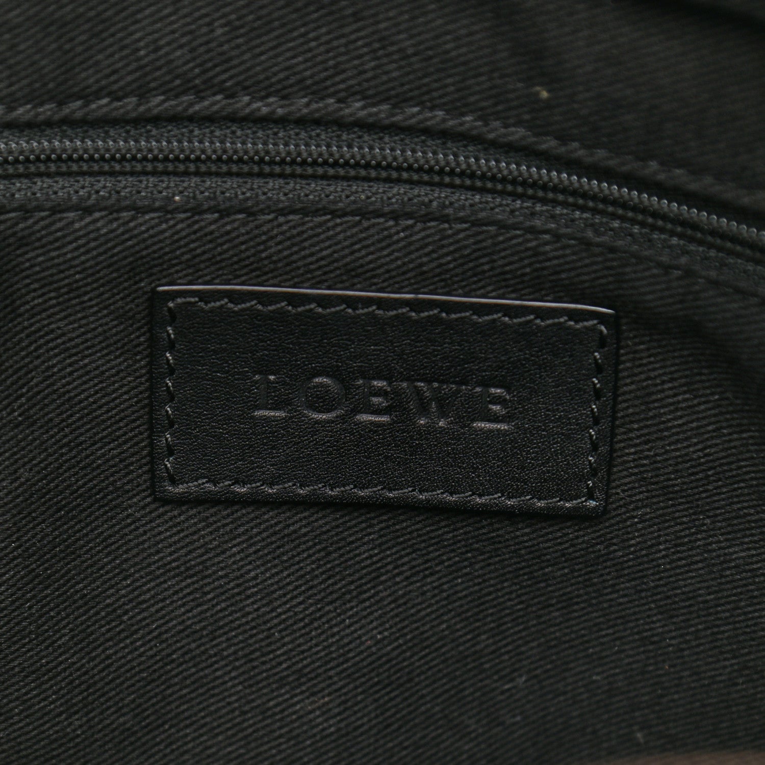 Loewe Nappa Chain Logo Shopper Tote Black 6 of 14