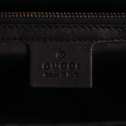 Gucci Patent Microguccissima Medium Broadway Clutch Black 6 of 7