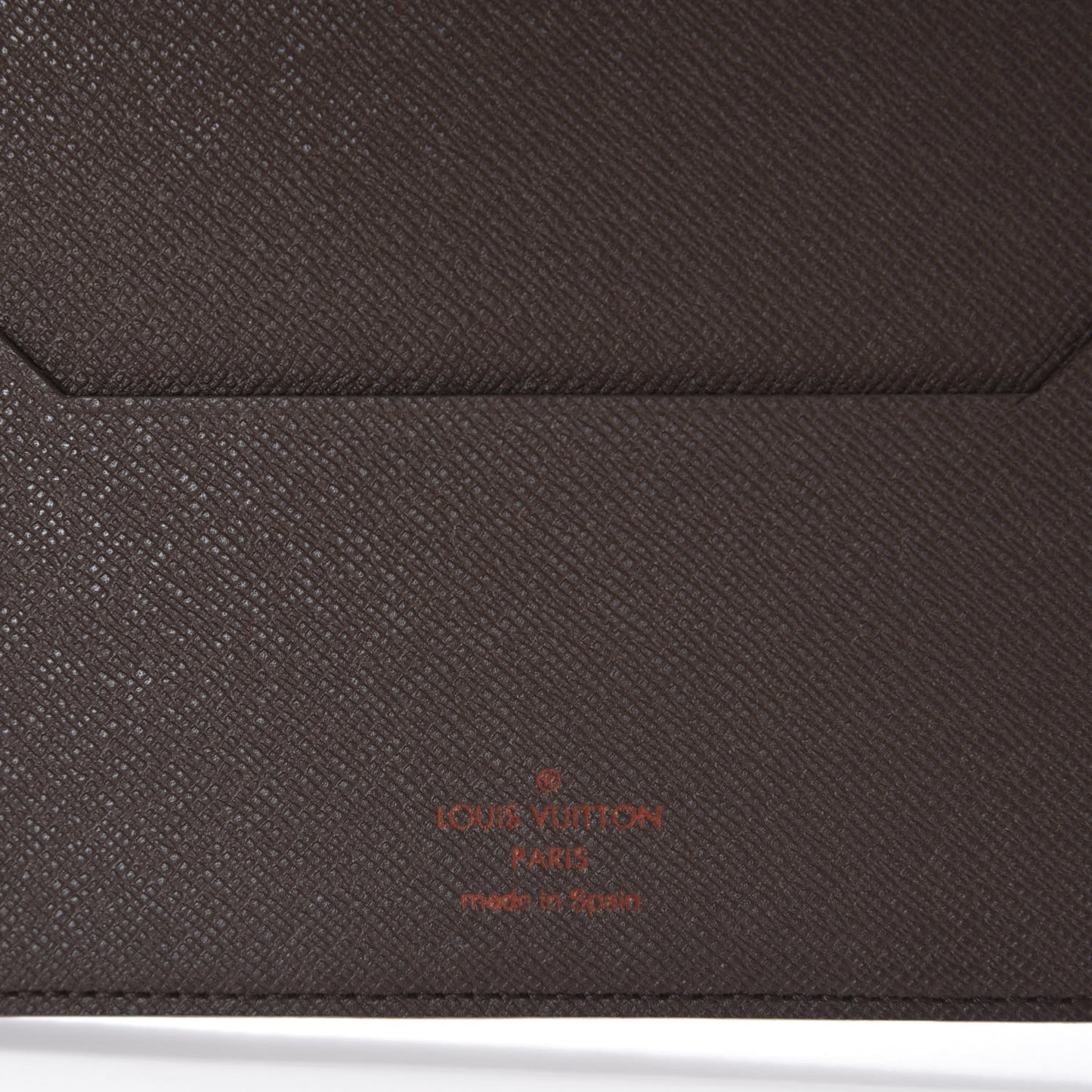 Damier Ebene Desk Agenda Cover