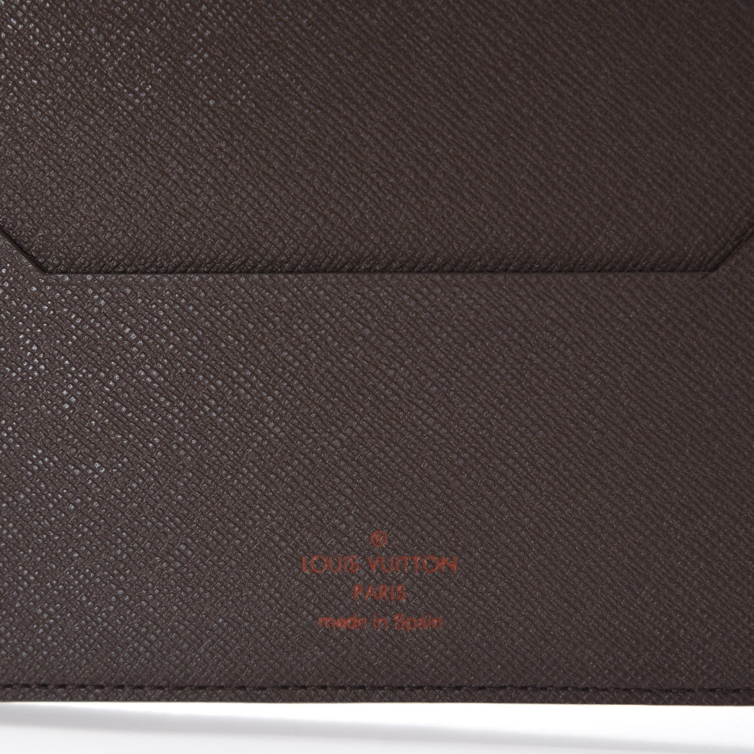 Louis Vuitton Damier Ebene Desk Agenda Cover 8 of 9