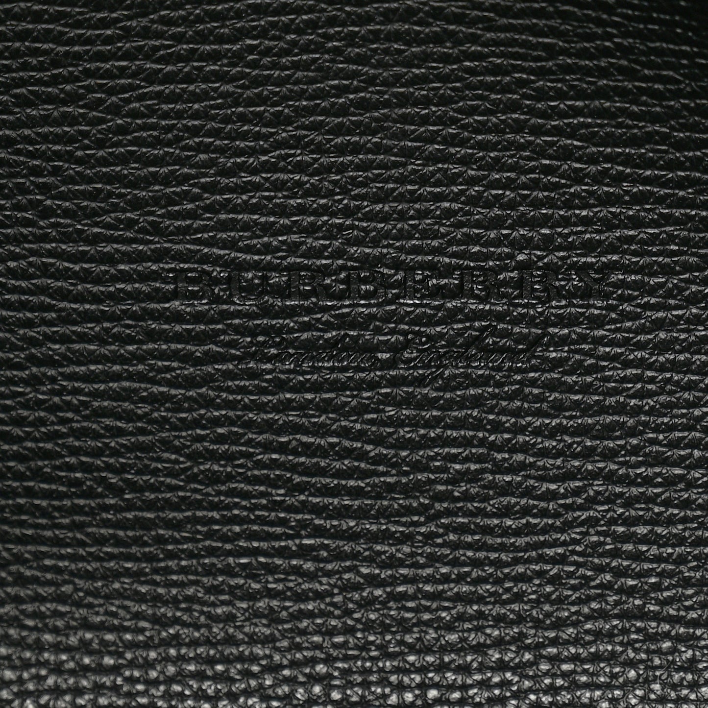 Grainy Calfskin Haymarket Check Medium Reversible Tote Black
