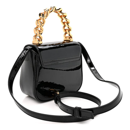 Versace Patent Mini La Medusa Bag Black 2 of 8