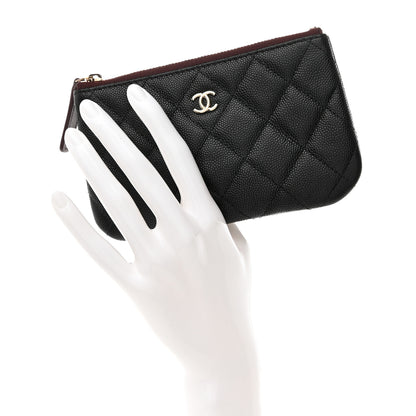 Chanel Caviar Quilted Small Pouch Black 2 of 8