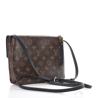 Louis Vuitton Monogram Twice Pochette Black 3 of 8