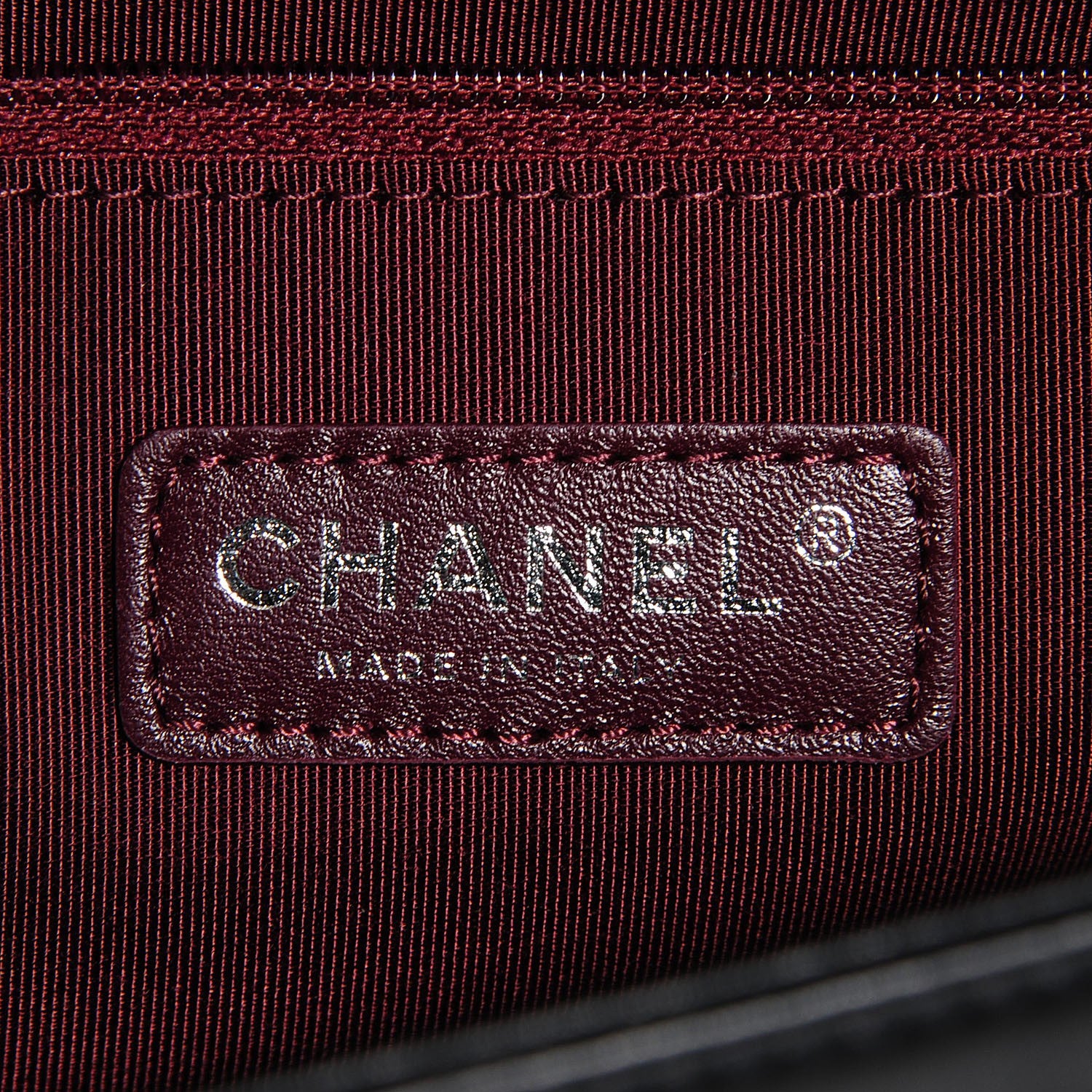 Chanel Calfskin Horizontal Quilted New Medium Boy Flap Black 7 of 9