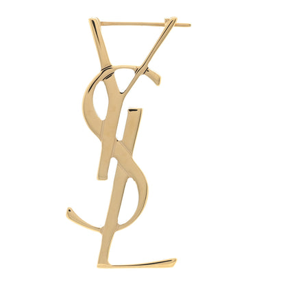 Saint Laurent Cassandre Single Earring Gold 1 of 3