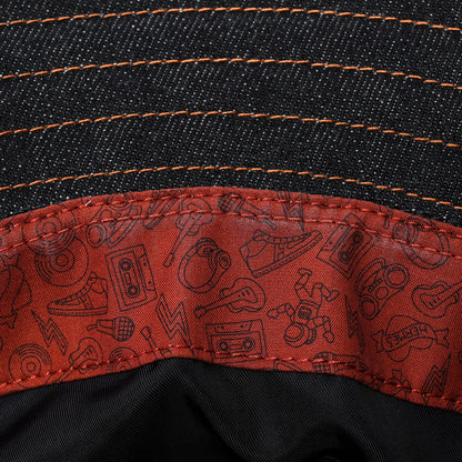 Hermes Denim Fred Bucket Hat 60 Indigo 9 of 10