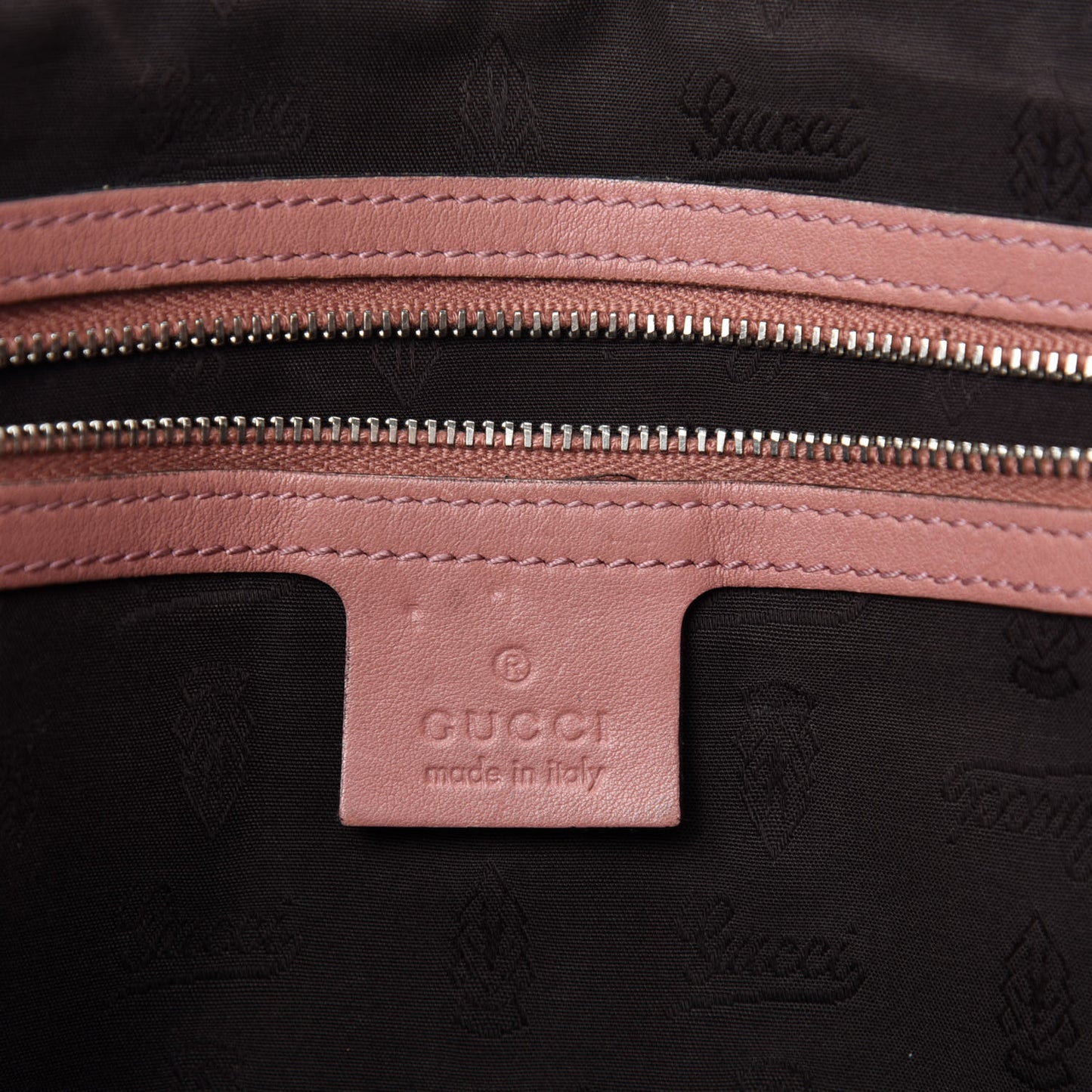 Guccissima Medium GG Twins Tote Pink