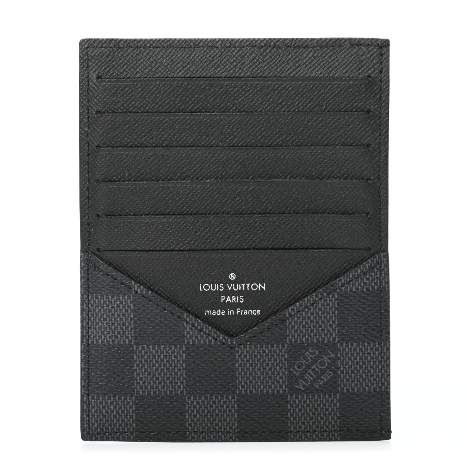 Louis Vuitton Damier Graphite Zipped ID Card Holder 1 of 8