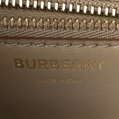 Burberry Calfskin Monogram Embossed Small TB Chain Bag Honey 6 of 8