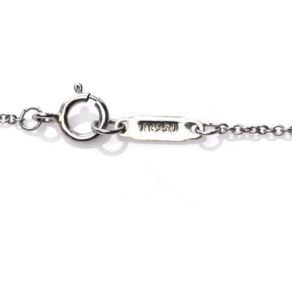 Tiffany Platinum Diamond .24ct Solitaire Pendant Necklace 7 of 9