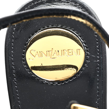 Saint Laurent Nappa Giannutri Vendome Slingback 50mm Pumps 37.5 Black 8 of 9