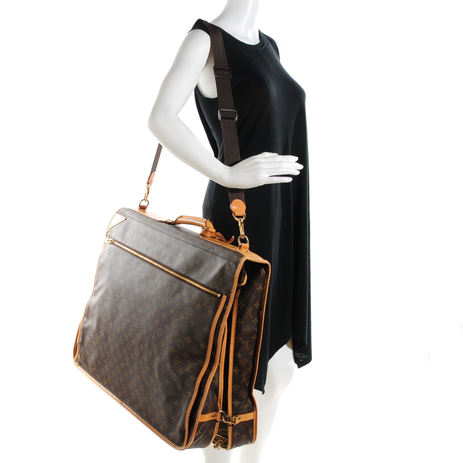 Louis Vuitton Monogram Garment Bag 3 Hangers 11 of 18