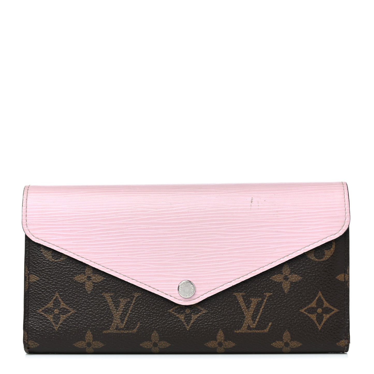 Monogram Epi Marie-Lou Long Wallet Rose Clair