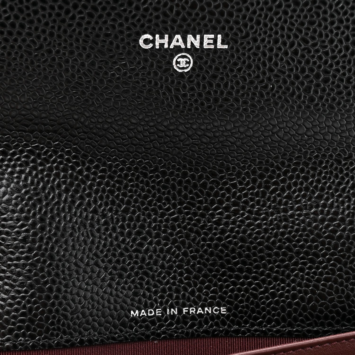 Chanel Caviar Quilted Large Gusset Flap Wallet Black 7 of 8