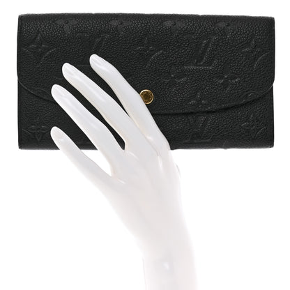Louis Vuitton Empreinte Emilie Wallet Black Dune 2 of 6