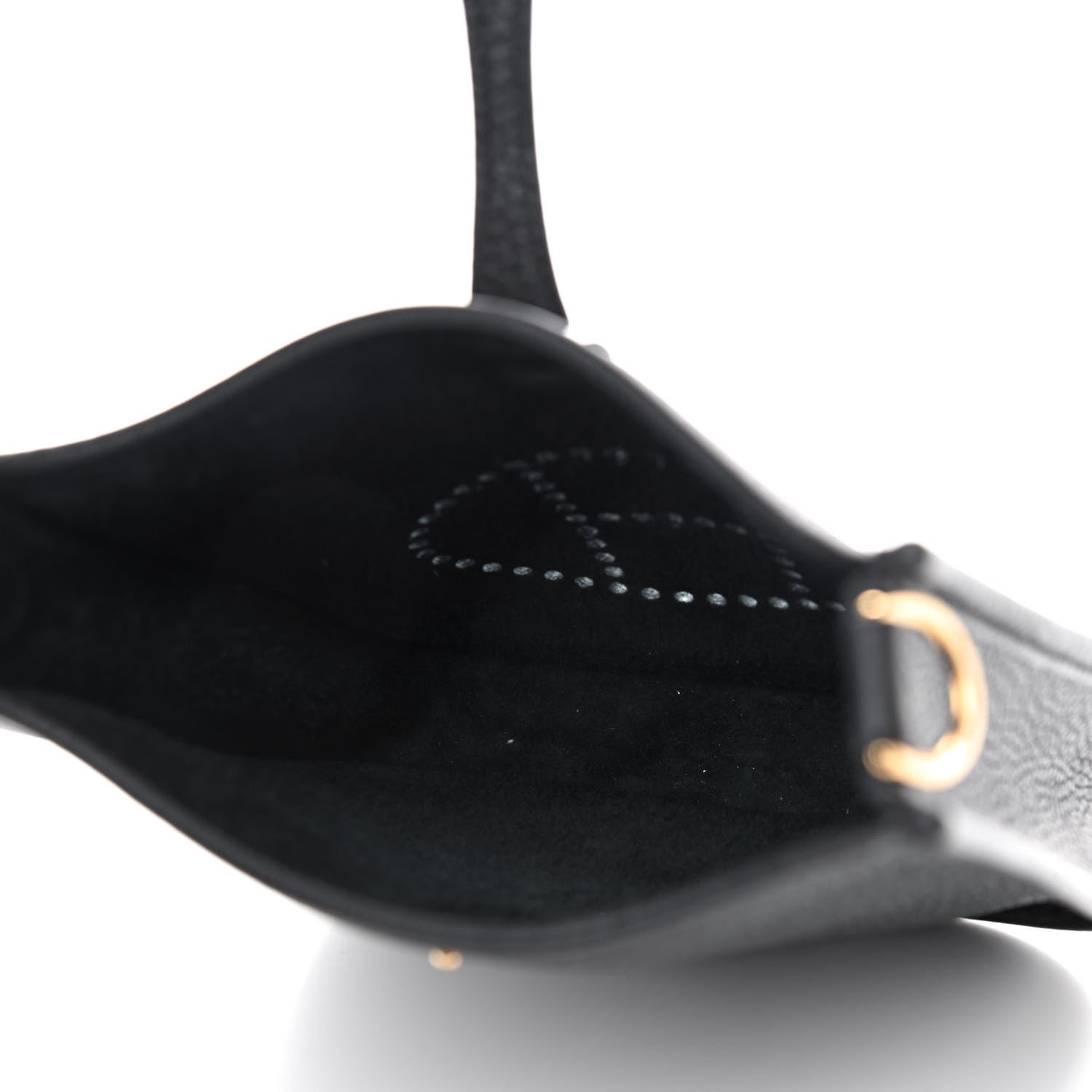 Hermes Taurillon Clemence Evelyne TPM Black 4 of 8