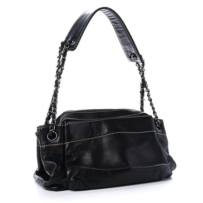 Chanel Lambskin Rock and Chic Shoulder Bag Black 2 of 4