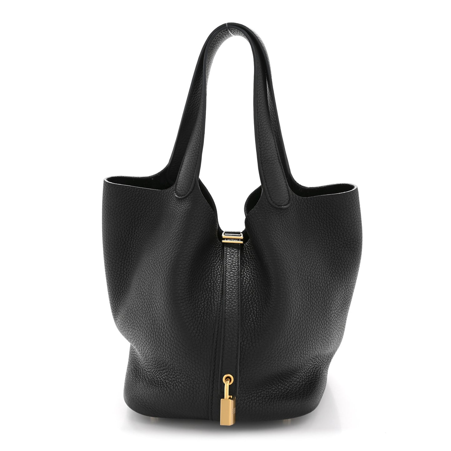 Taurillon Clemence Picotin Lock 22 MM Black