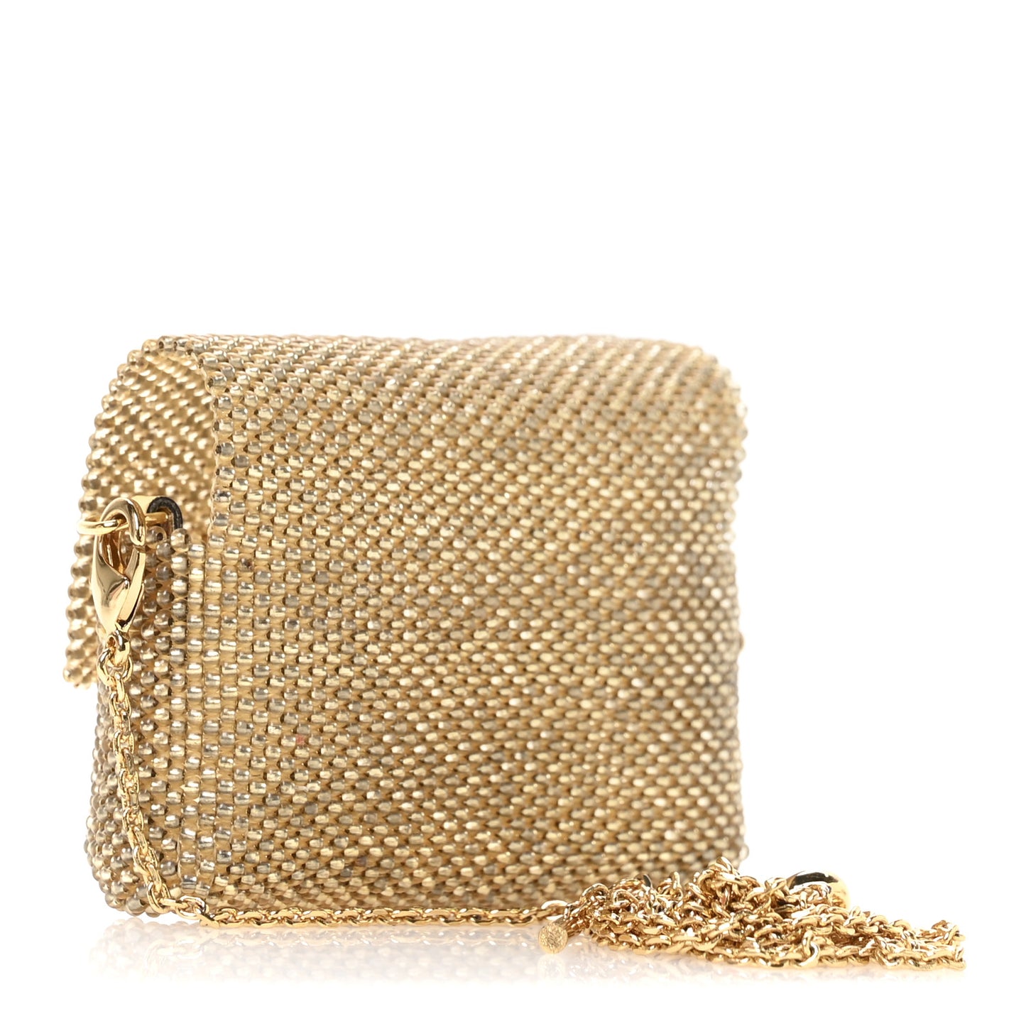 Glass Vitello King Beaded Mini Pico Baguette Charm Semolino