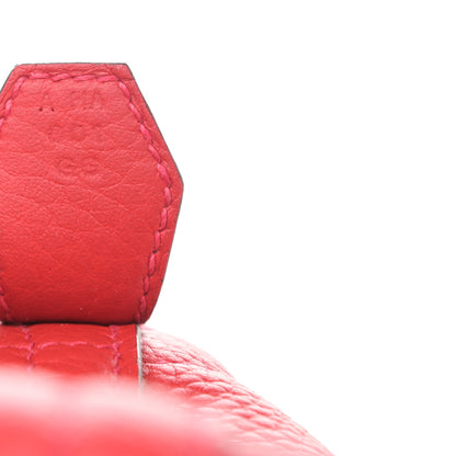 Hermes Taurillon Clemence Bolide 31 Rouge Casaque 7 of 10