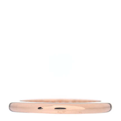Tiffany 18K Rose Gold Diamond .17ctw Half Circle Soleste Band Ring 46 3.75 3 of 4