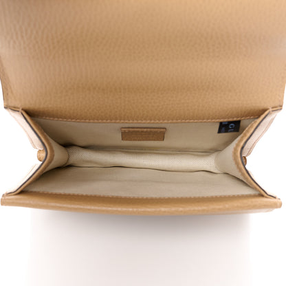 Gucci Dollar Calfskin Crystal Mini Dionysus Shoulder Bag Natural Tan Black Diamond 5 of 11