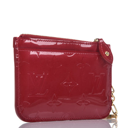 Louis Vuitton Vernis Key Pouch Pomme D'Amour 4 of 9