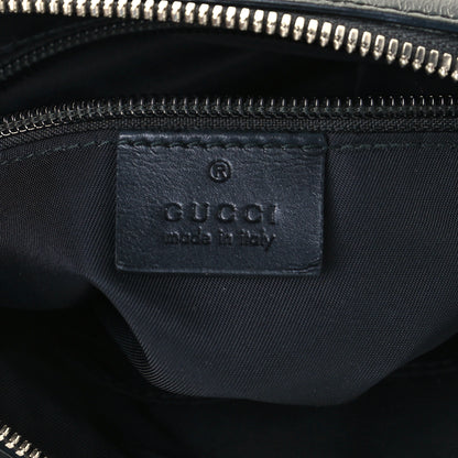 Gucci GG Supreme Monogram Web Messenger Bag Black 5 of 10