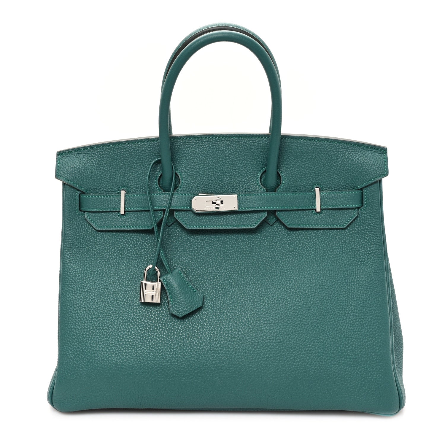 Hermes Togo Birkin 35 Malachite 1 of 13