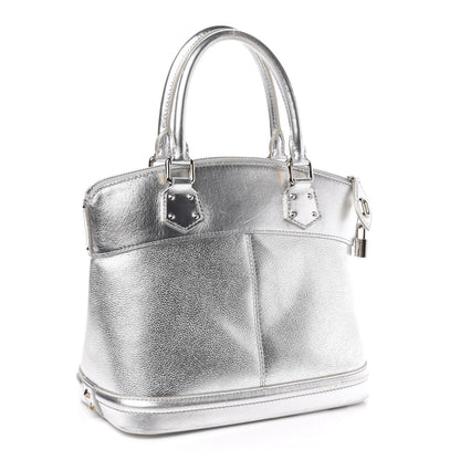 Louis Vuitton Suhali Lockit PM Silver 3 of 11