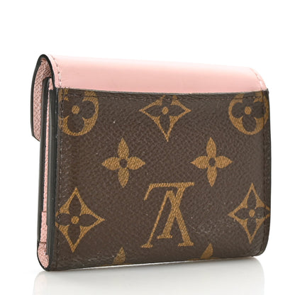 Louis Vuitton Monogram Zoe Wallet Rose Ballerine 3 of 8