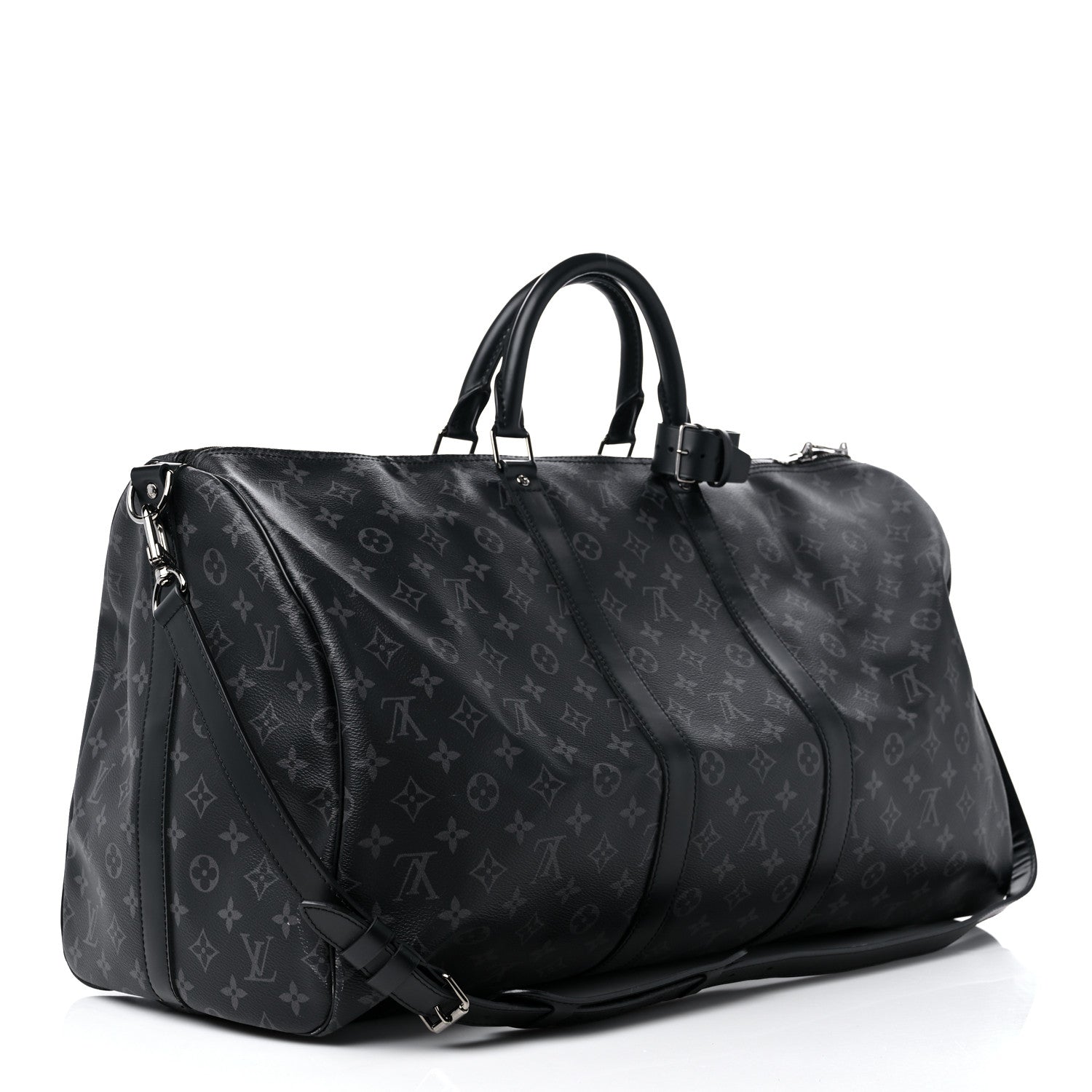 Louis Vuitton Monogram Eclipse Keepall Bandouliere 55 2 of 8