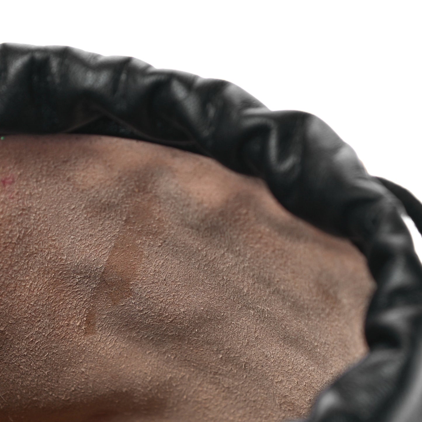 Calfskin Matelasse Mini GG Marmont 2.0 Bucket Bag Black