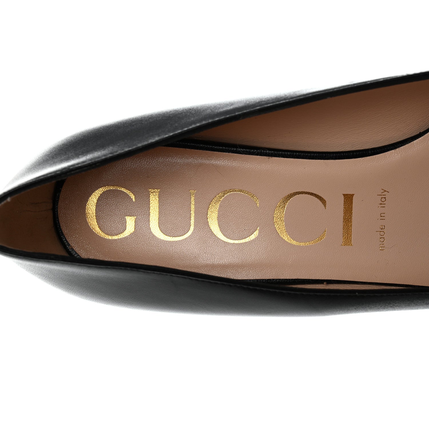 Gucci Malaga Kid Horsebit Ballet 25mm Flats 41 Black 7 of 8