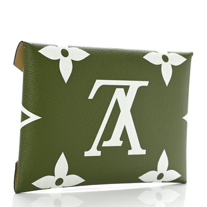 Louis Vuitton Monogram Giant Large Kirigami Pochette Kaki 3 of 8