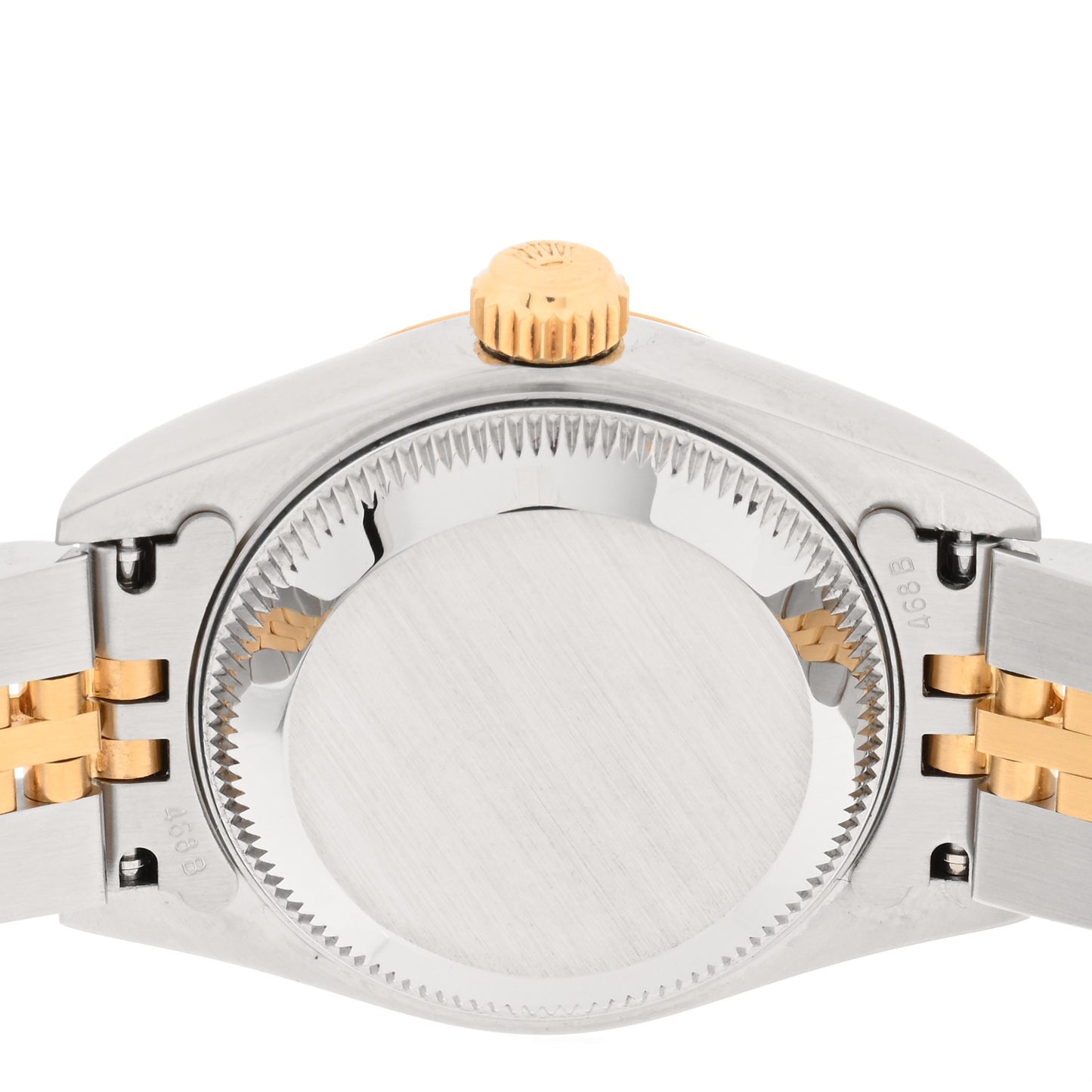 Stainless Steel 18K Yellow Gold Diamond 26mm Oyster Perpetual Datejust Watch Champagne 69173